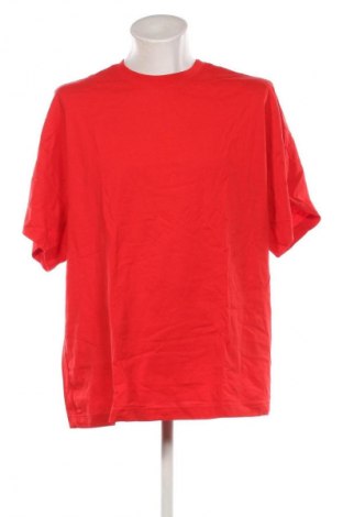 Мъжка тениска H&M Divided, Размер XXL, Цвят Червен, Цена 19,00 лв.