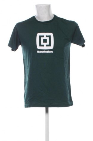Ανδρικό t-shirt Horsefeathers, Μέγεθος M, Χρώμα Πράσινο, Τιμή 8,00 €