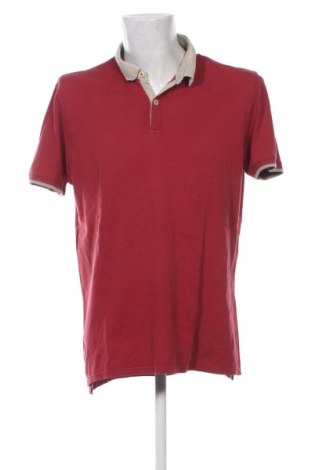 Мъжка тениска Massimo Dutti, Размер XXL, Цвят Червен, Цена 48,00 лв.