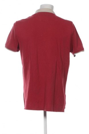 Мъжка тениска Massimo Dutti, Размер XXL, Цвят Червен, Цена 48,00 лв.