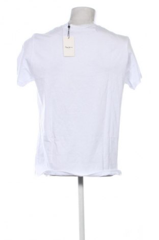 Herren T-Shirt Pepe Jeans, Größe M, Farbe Weiß, Preis € 35,99