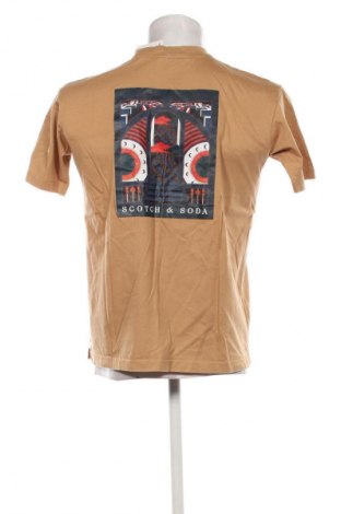 Pánské tričko  Scotch & Soda, Velikost M, Barva Hnědá, Cena  519,00 Kč