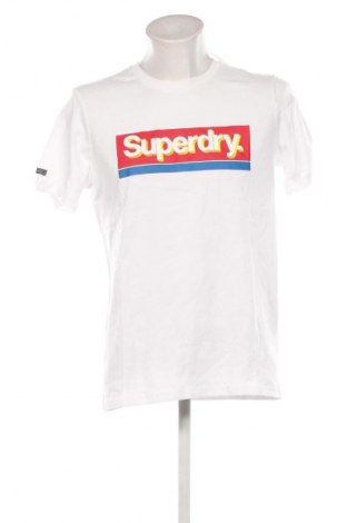 Мъжка тениска Superdry, Размер L, Цвят Бял, Цена 40,99 лв.
