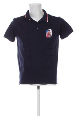Мъжка тениска Trussardi Jeans, Размер L, Цвят Син, Цена 54,81 лв.