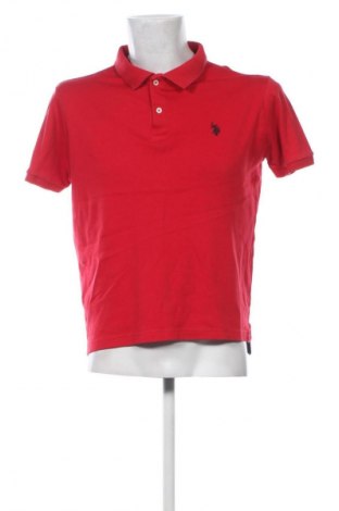 Мъжка тениска U.S. Polo Assn., Размер M, Цвят Червен, Цена 51,30 лв.