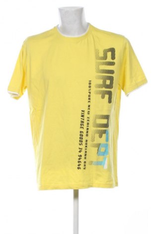 Ανδρικό t-shirt Unbranded, Μέγεθος XXL, Χρώμα Κίτρινο, Τιμή 10,00 €