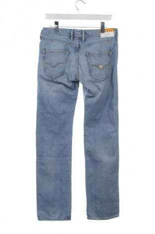 Męskie jeansy Guess, Rozmiar M, Kolor Niebieski, Cena 122,99 zł