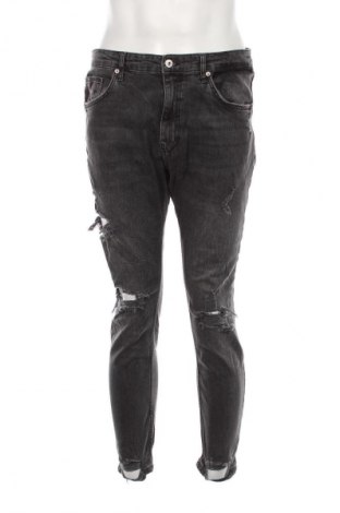Blugi de bărbați Pull&Bear, Mărime L, Culoare Gri, Preț 102,63 Lei