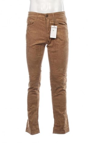Pantaloni raiați de bărbați Unbranded, Mărime M, Culoare Bej, Preț 214,99 Lei