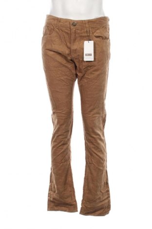 Pantaloni raiați de bărbați Unbranded, Mărime L, Culoare Maro, Preț 214,99 Lei