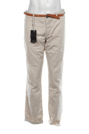Herrenhose Zara Man, Größe L, Farbe Beige, Preis € 11,99