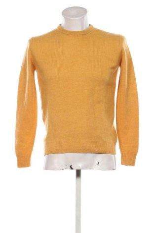 Herrenpullover Andrew James, Größe S, Farbe Gelb, Preis 31,72 €
