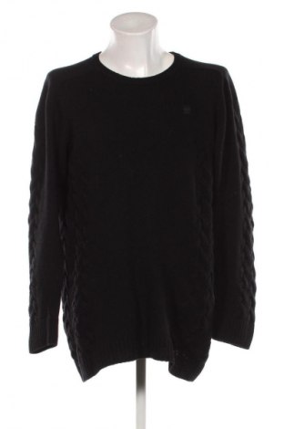 Herrenpullover G-Star Raw, Größe 3XL, Farbe Schwarz, Preis € 91,46