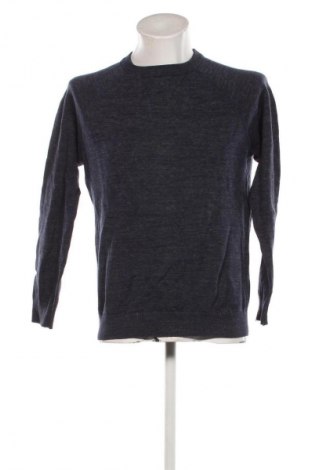 Мъжки пуловер H&M, Размер M, Цвят Син, Цена 35,99 лв.