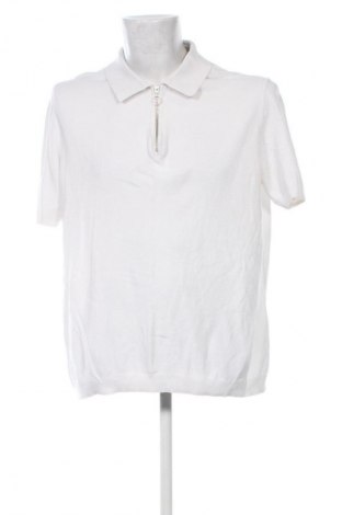 Мъжки пуловер H&M, Размер XXL, Цвят Бял, Цена 23,99 лв.