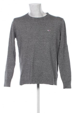 Мъжки пуловер Tommy Jeans, Размер L, Цвят Сив, Цена 74,29 лв.