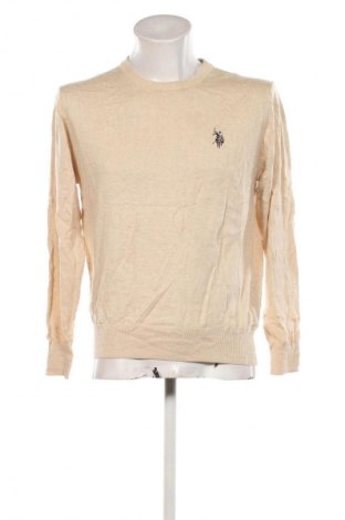 Herrenpullover U.S. Polo Assn., Größe S, Farbe Beige, Preis € 37,99