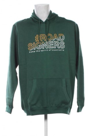 Herren Sweatshirt Roadsign, Größe 3XL, Farbe Grün, Preis € 51,99