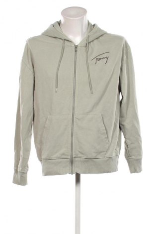 Herren Sweatshirt Tommy Jeans, Größe L, Farbe Grün, Preis € 43,99