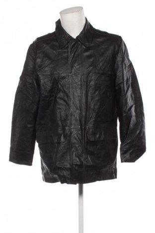 Herren Lederjacke Marks & Spencer, Größe M, Farbe Schwarz, Preis € 26,99