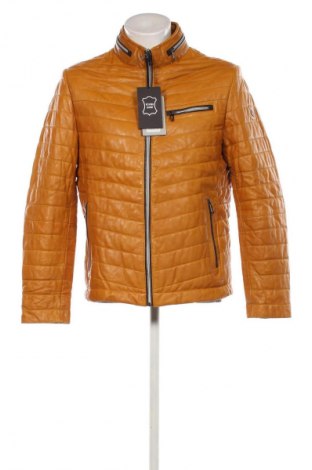 Férfi bőrdzseki Milestone, Méret L, Szín Sárga, Ár 105 569 Ft