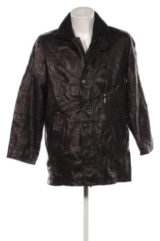 Herren Lederjacke Pierre Cardin, Größe M, Farbe Schwarz, Preis 41,99 €