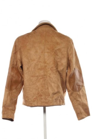 Geacă de piele pentru bărbati Unbranded, Mărime 3XL, Culoare Bej, Preț 169,99 Lei