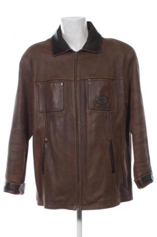 Férfi bőrdzseki Unbranded, Méret 3XL, Szín Barna, Ár 33 359 Ft