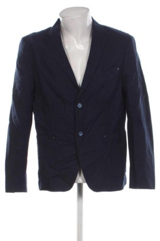 Мъжко сако Zara Man, Размер XL, Цвят Син, Цена 55,99 лв.