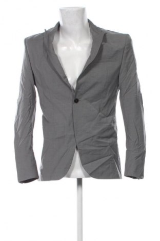 Мъжко сако Zara Man, Размер M, Цвят Сив, Цена 22,99 лв.