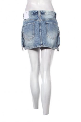 Szoknya Bershka, Méret S, Szín Kék, Ár 9 196 Ft