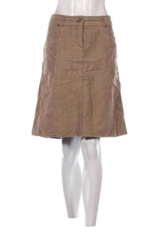 Rock H&M, Größe L, Farbe Beige, Preis 20,99 €