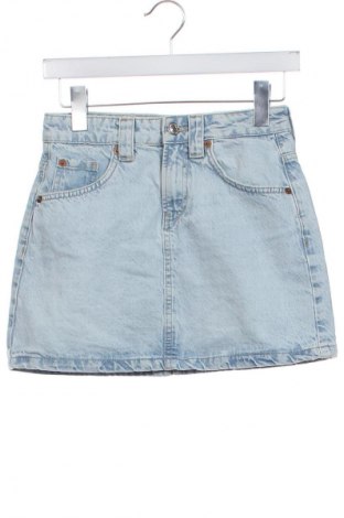 Fustă Stradivarius, Mărime XS, Culoare Albastru, Preț 96,00 Lei