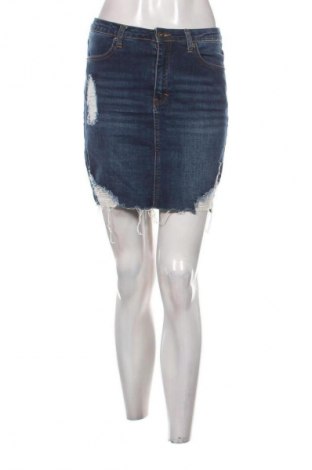 Szoknya Wax Jean, Méret S, Szín Kék, Ár 8 211 Ft