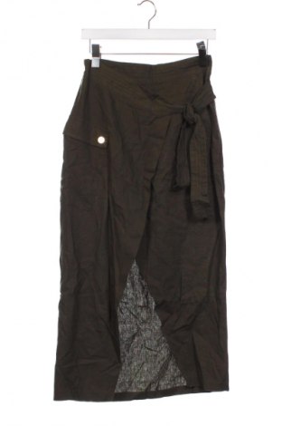 Szoknya Zara, Méret XS, Szín Zöld, Ár 5 396 Ft