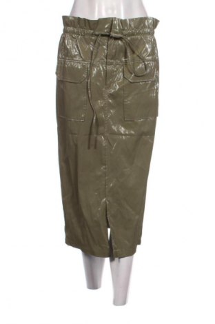 Fustă Zara, Mărime L, Culoare Verde, Preț 80,76 Lei