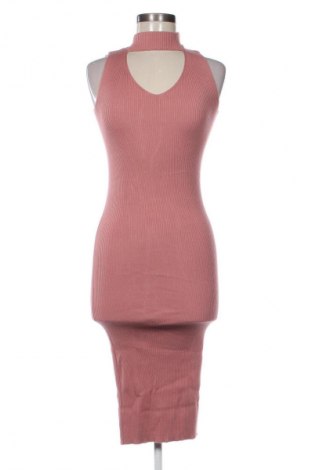 Sukienka Bershka, Rozmiar XS, Kolor Popielaty róż, Cena 51,99 zł