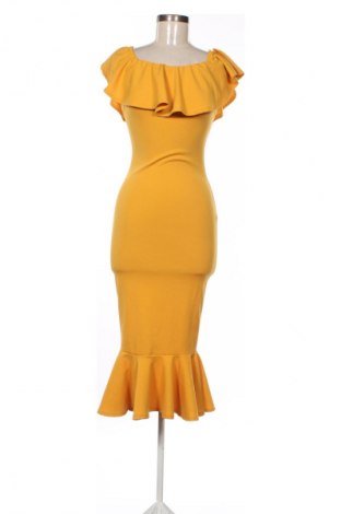 Sukienka Fashion nova, Rozmiar S, Kolor Żółty, Cena 84,99 zł