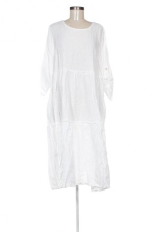 Φόρεμα Made In Italy, Μέγεθος XXL, Χρώμα Λευκό, Τιμή 29,99 €