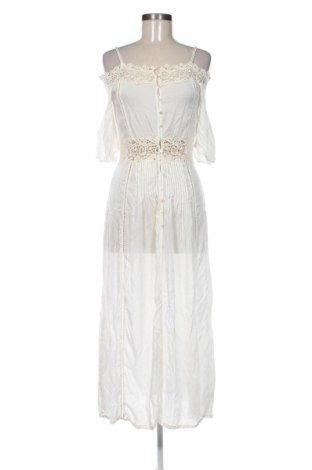 Sukienka Zara, Rozmiar XS, Kolor ecru, Cena 61,99 zł