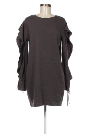 Рокля Zara, Размер L, Цвят Сив, Цена 11,99 лв.