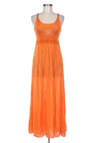 Kleid Zauberstern, Größe S, Farbe Orange, Preis 10,99 €