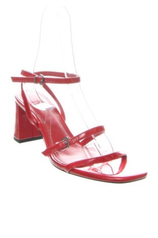 Sandalen Bershka, Größe 38, Farbe Rot, Preis € 20,02