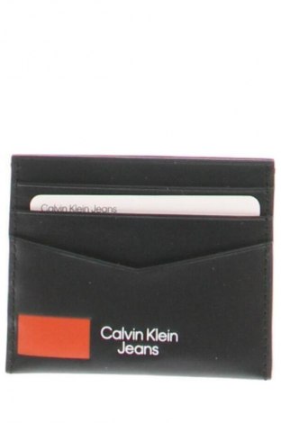 Cutiuță pentru cărți de vizită Calvin Klein Jeans, Culoare Negru, Preț 322,99 Lei
