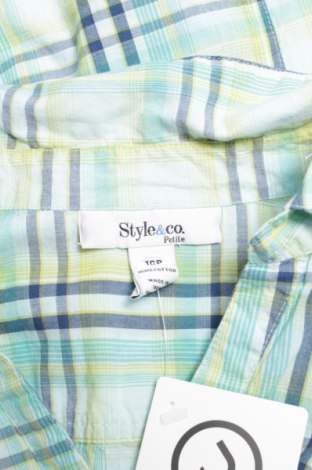 Γυναικείο πουκάμισο Style & Co, Μέγεθος M, Χρώμα Πολύχρωμο, Τιμή 9,28 €