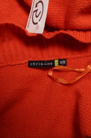 Дамска жилетка Chris Line, Размер M, Цвят Оранжев, Цена 35,70 лв.