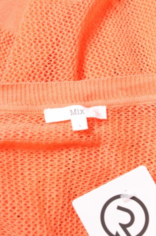 Γυναικεία ζακέτα Mix, Μέγεθος L, Χρώμα Πορτοκαλί, Τιμή 3,71 €