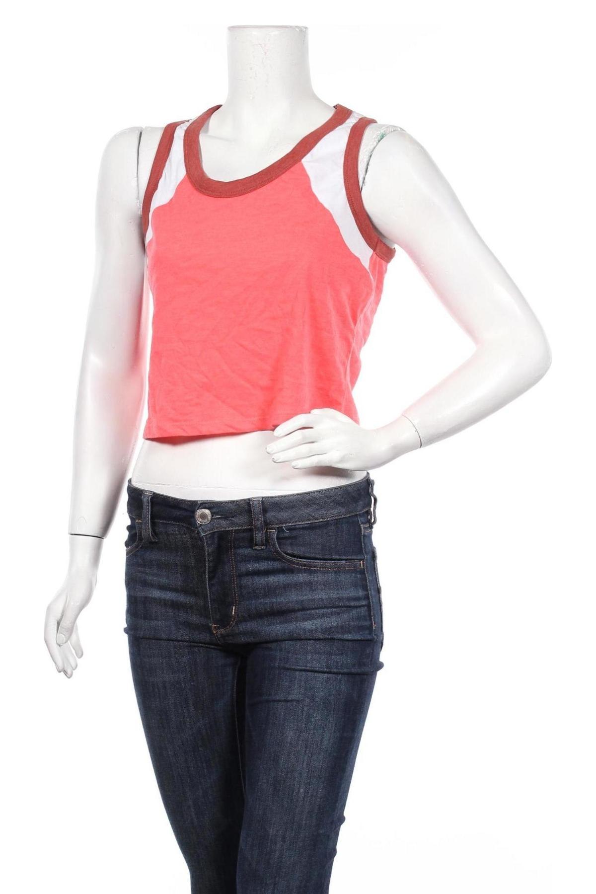 Γυναικείο αμάνικο μπλουζάκι Undiz, Μέγεθος L, Χρώμα Κόκκινο, Τιμή 14,95 €