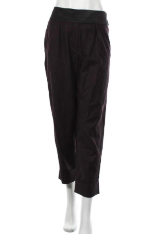 Pantaloni de femei Cacharel, Mărime XL, Culoare Mov, Lână, Preț 959,71 Lei