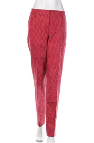 Pantaloni de femei Stefanel, Mărime XL, Culoare Roșu, 97% bumbac, 3% elastan, Preț 318,26 Lei